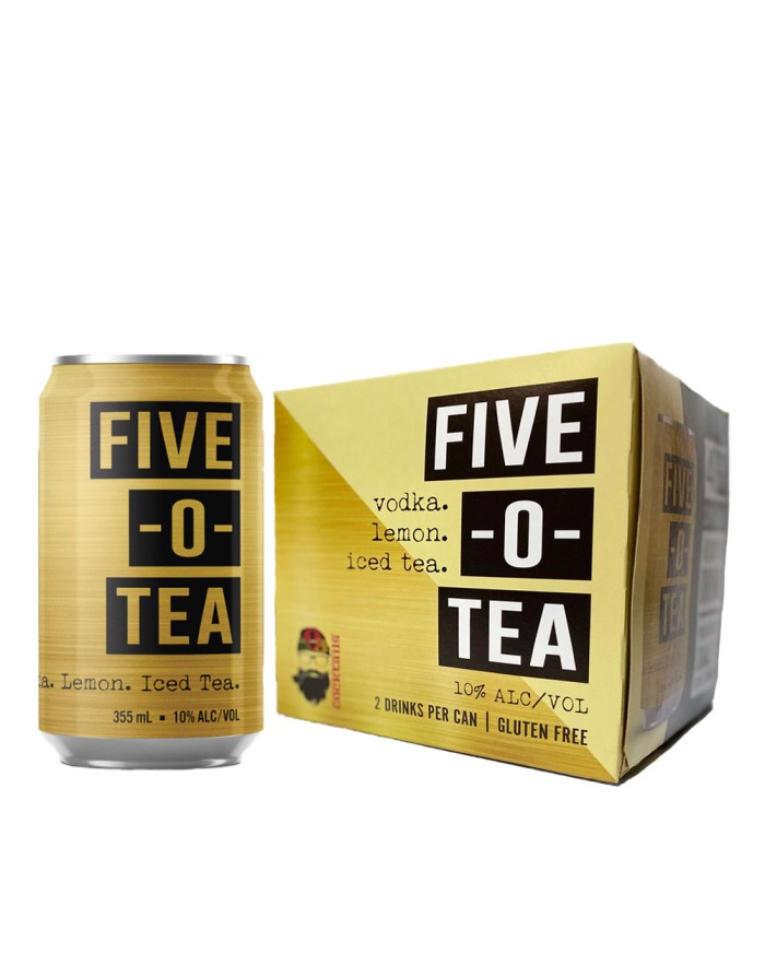 503 Canned Cocktails Five-0-Tea (4 Pack) 12oz