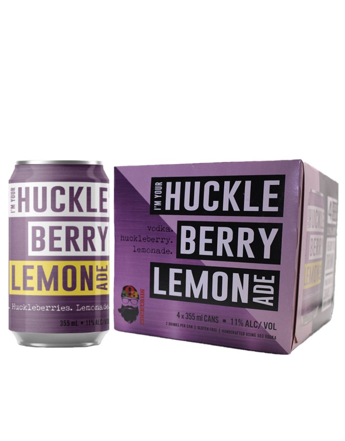 503 Canned Cocktails Huckleberry Lemonade (4 Pack) 12oz