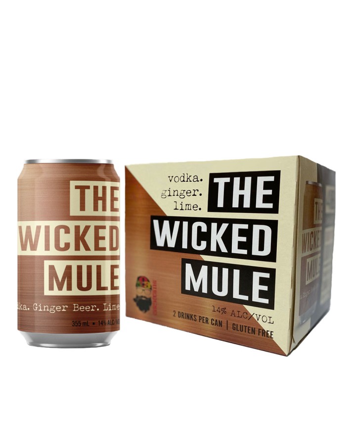 503 Canned Cocktails Wicked Mule (4 Pack) 12oz
