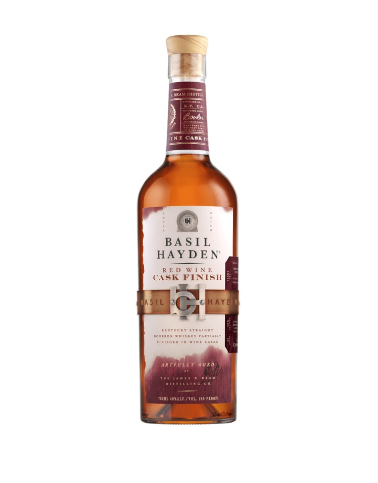 Basil Hayden Red Wine Cask Finish Bourbon Whiskey