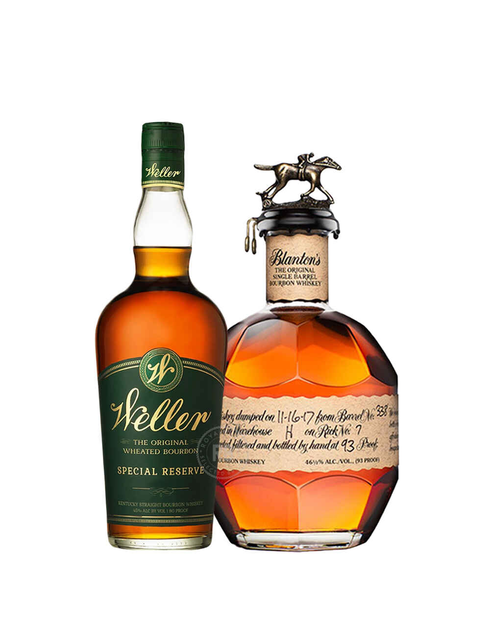 Blanton's Original + Weller Special Reserve (2 Pack) x 750M ml Bundle #040