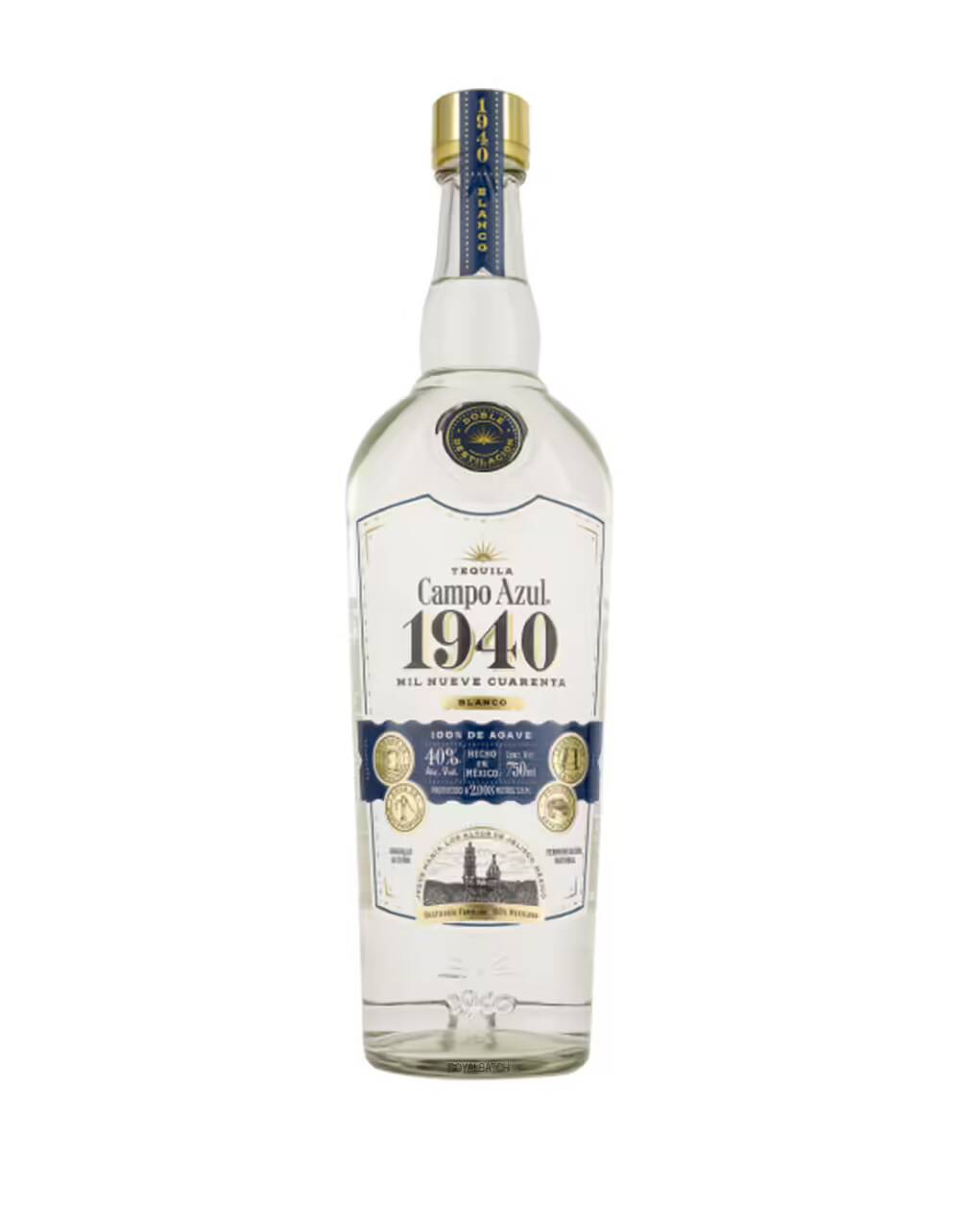 Campo Azul 1940 Blanco Tequila