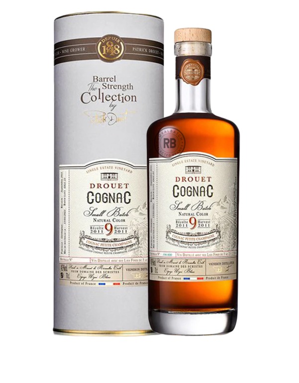 Drouet Cognac Small Batch 9 Year Old The Barrel Strength Collection