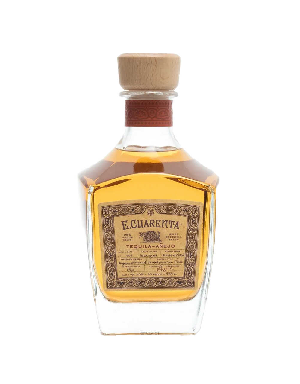 E Cuarenta Anejo Tequila