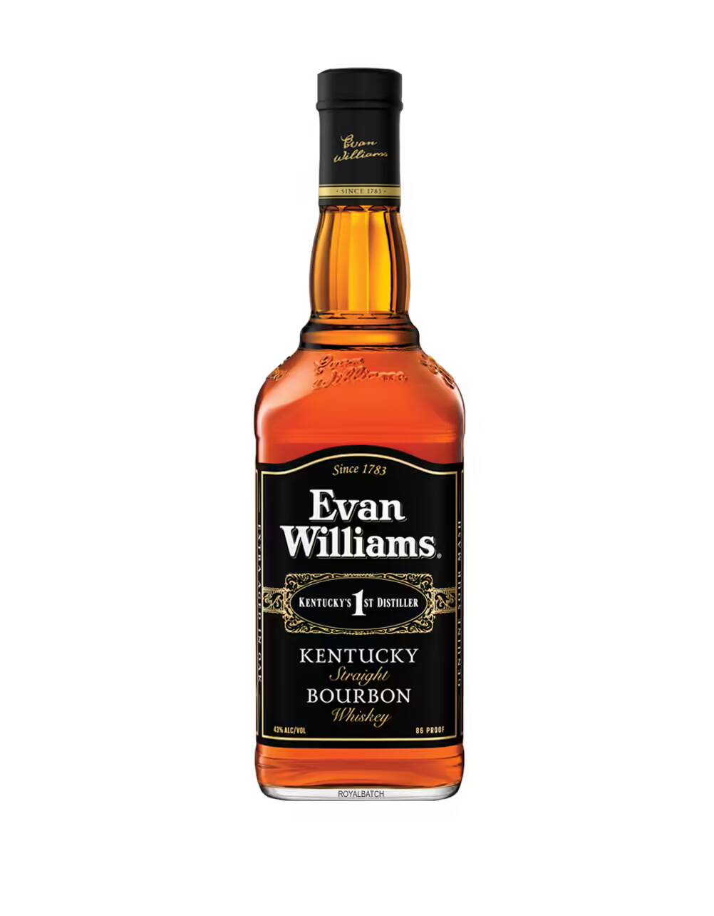 Evan Williams Black Label Kentucky Straight Bourbon Whiskey