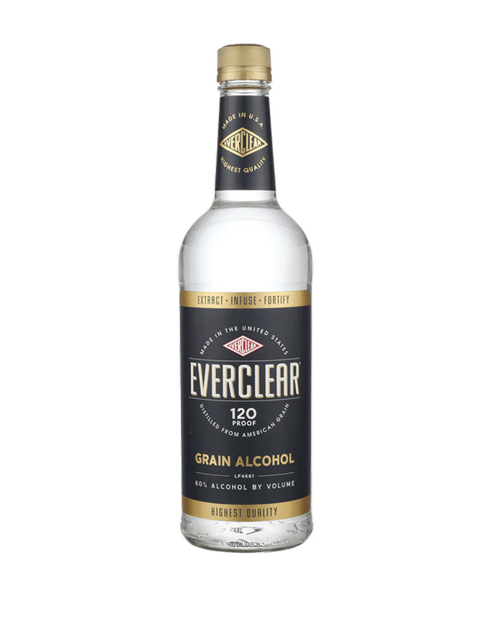 Everclear Grain Alcohol 120 Proof Spirit 1L