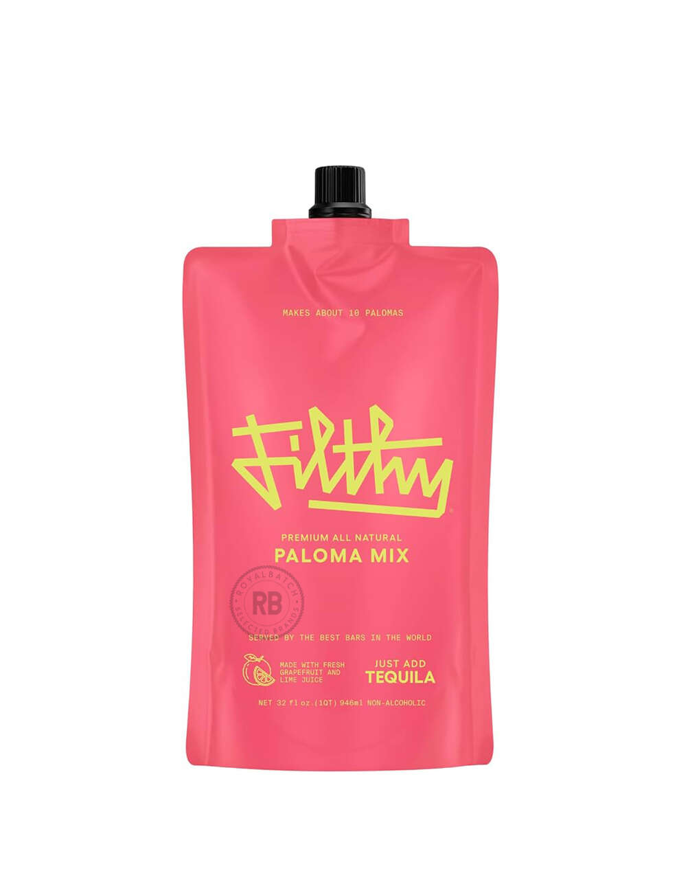 Filthy Paloma Mix Grapefruit & Lime Cocktail Mixer 946ml