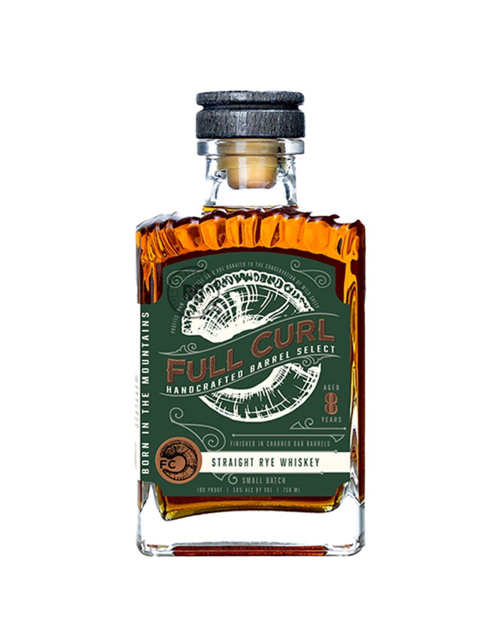 Full Curl 8 Year Old Straight Rye Whiskey
