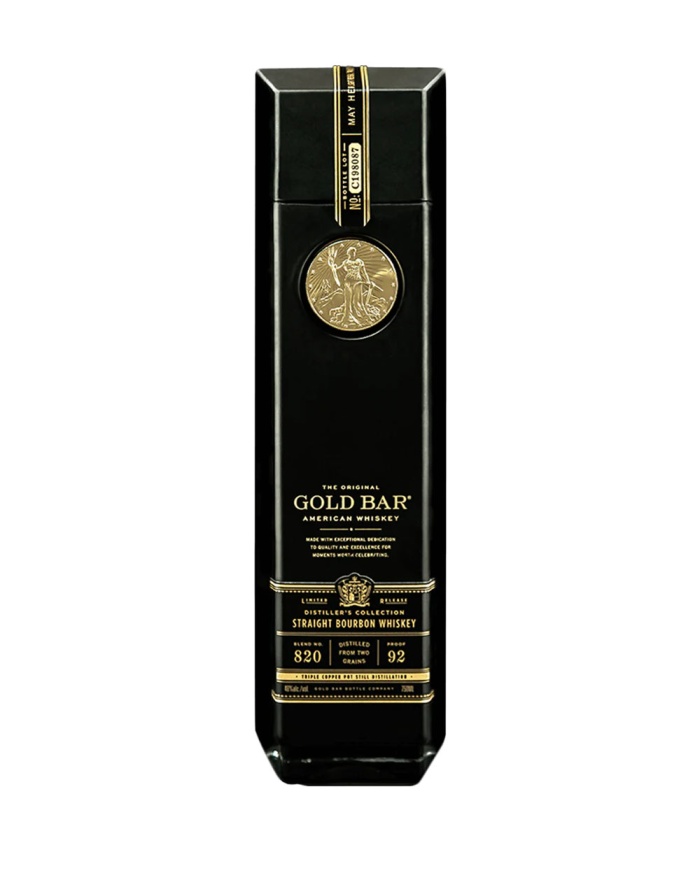 Gold Bar Black Double Casked Bourbon Whiskey