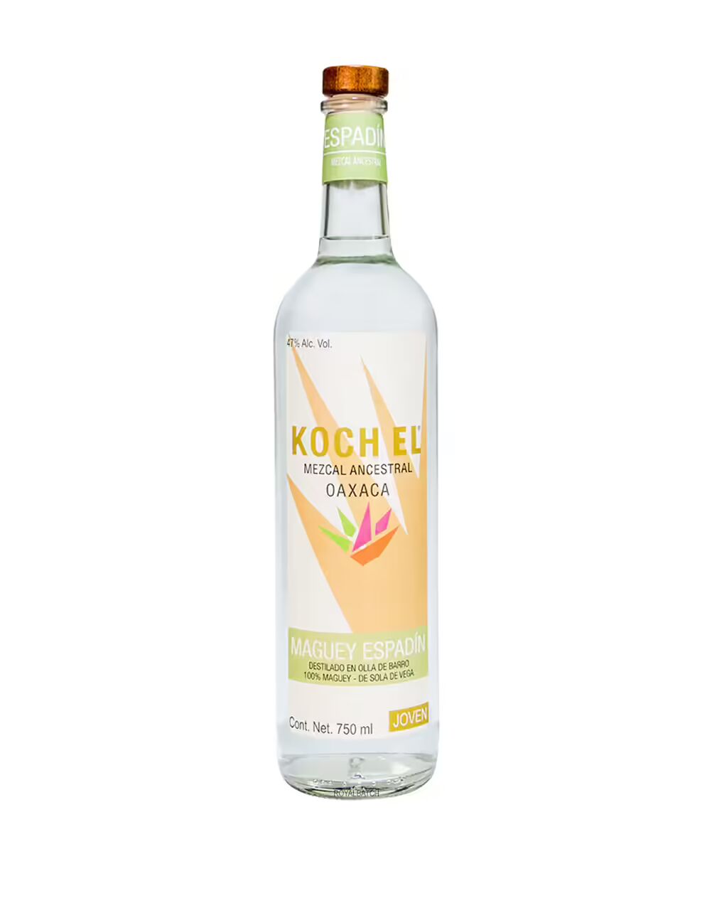 Koch El Mezcal Ancestral Oaxaxa Joven Maguey Espadin De Sola De Vega