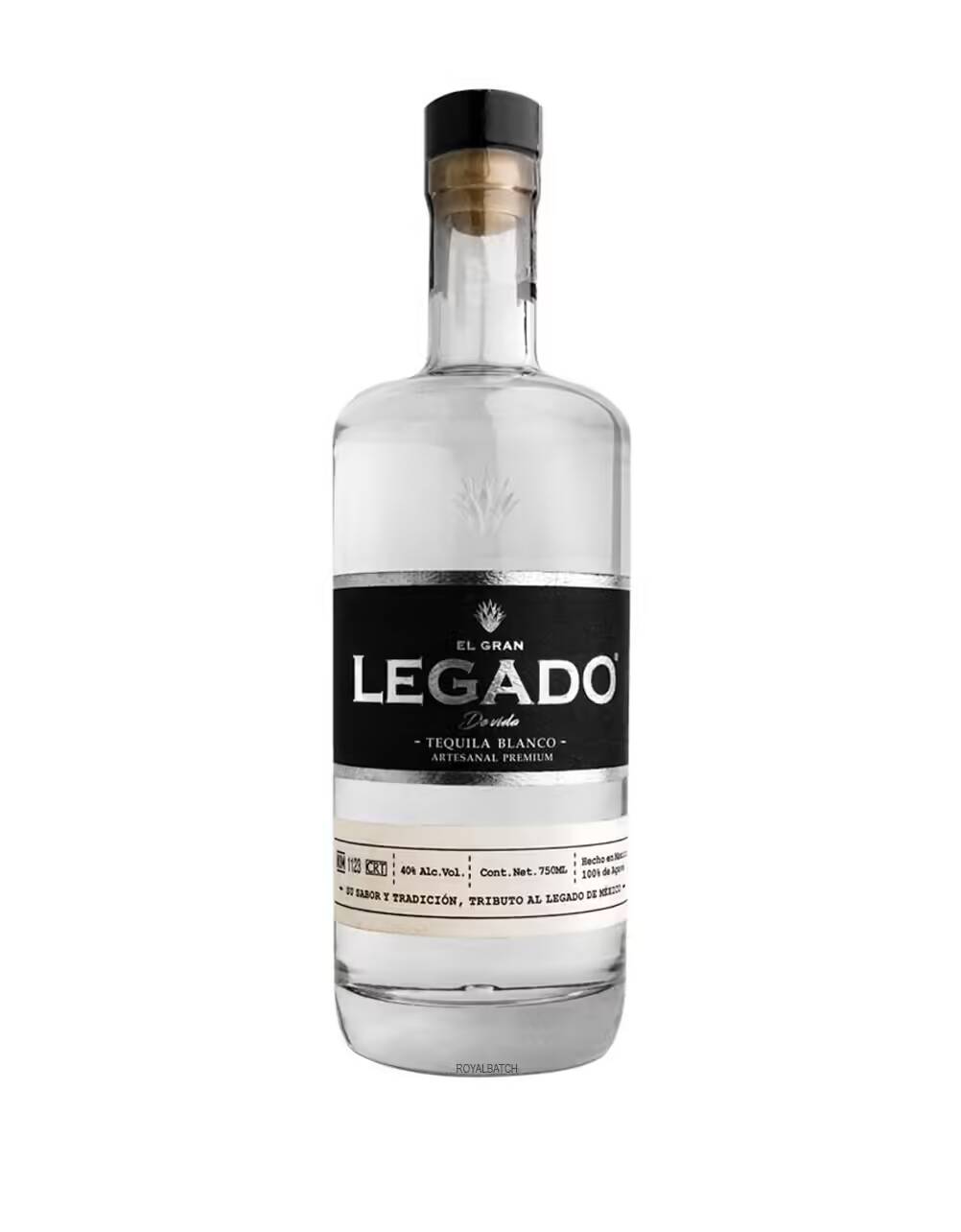 El Gran Legado De Vida Blanco Tequila