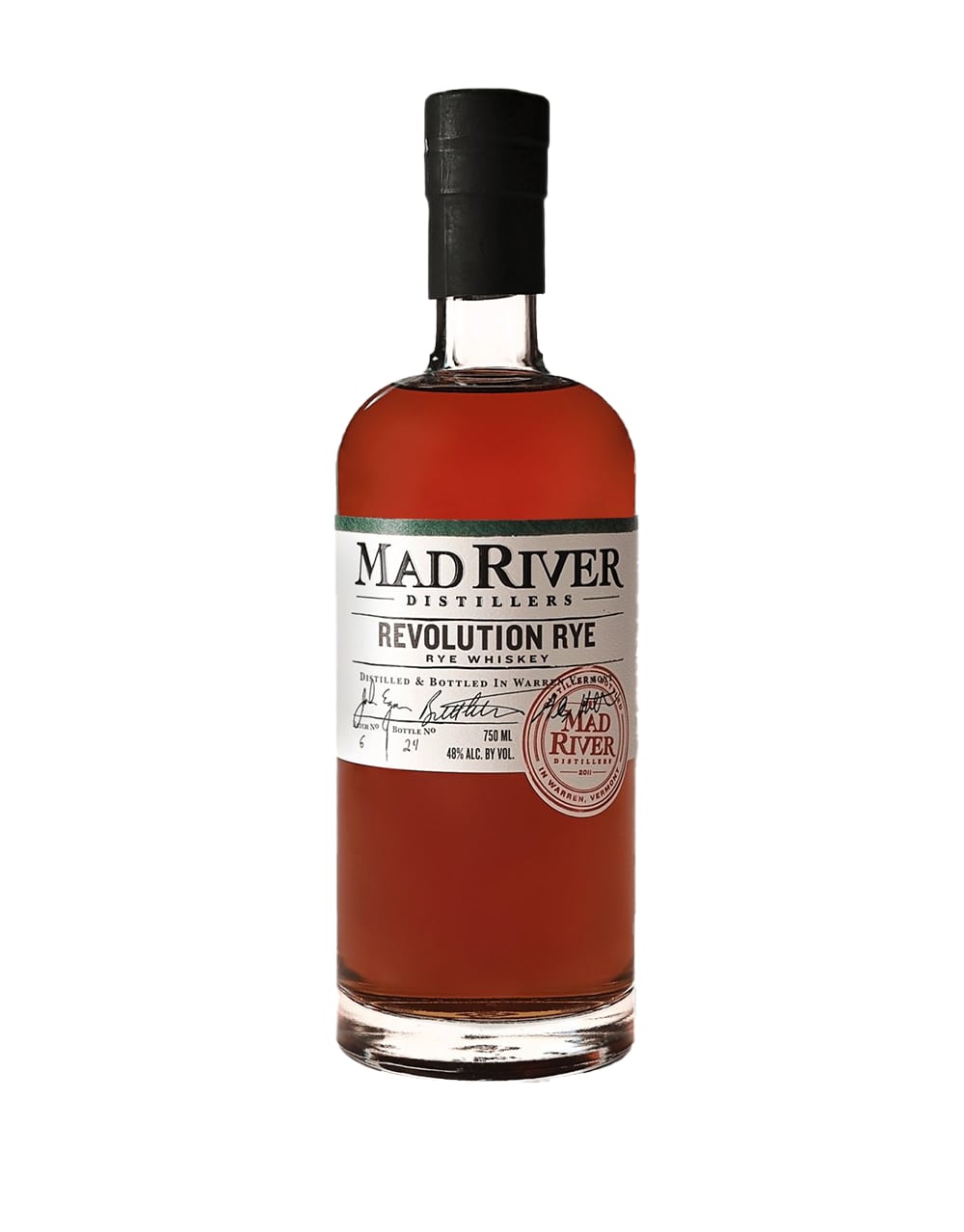 Mad River Distillers Revolution Rye Whiskey