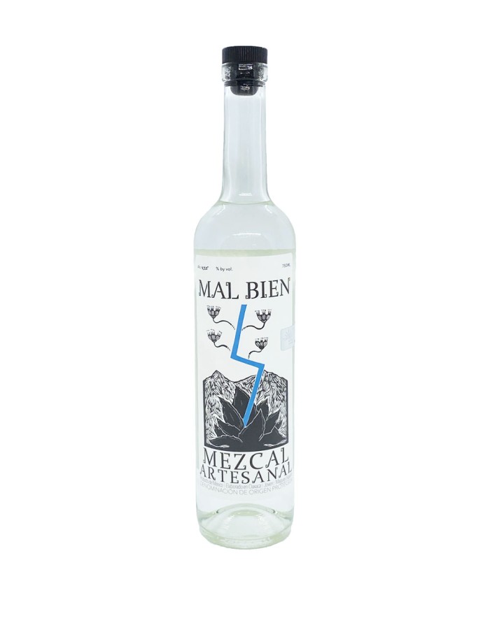 Mal Bien Mezcal Artesanal Espadin White Label (Batch #CLM12) Mezcal