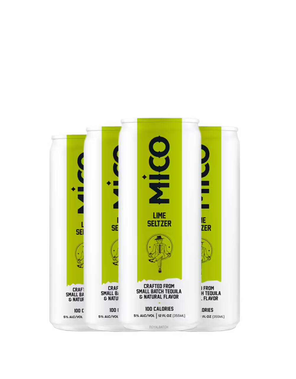 Mico Lime Seltzer Tequila (4 Pack) 355ml