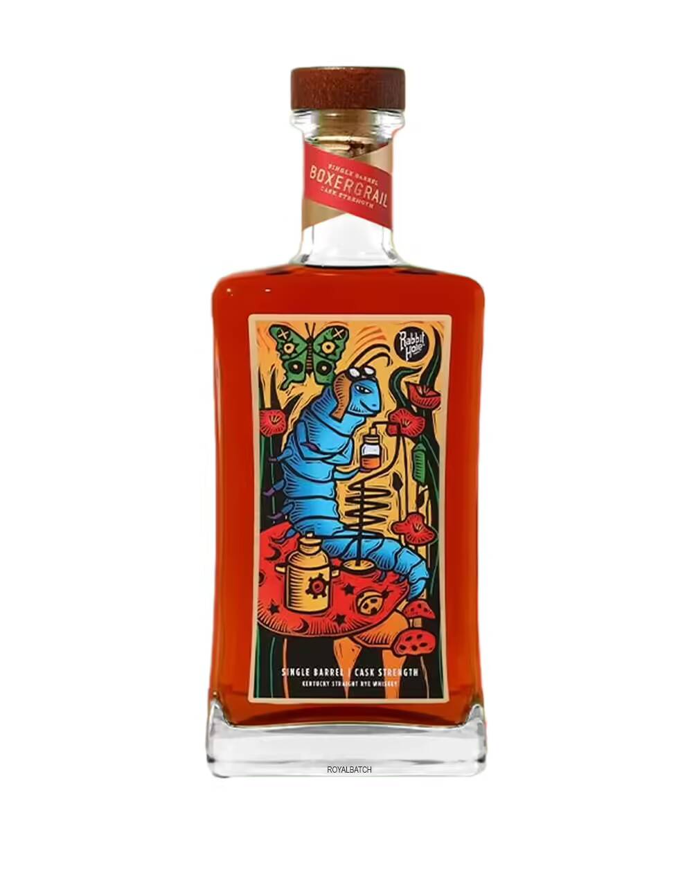 Rabbit Hole BoxerGrail Single Barrel Cask Strength CATERPILLAR 2021 Rye Whiskey