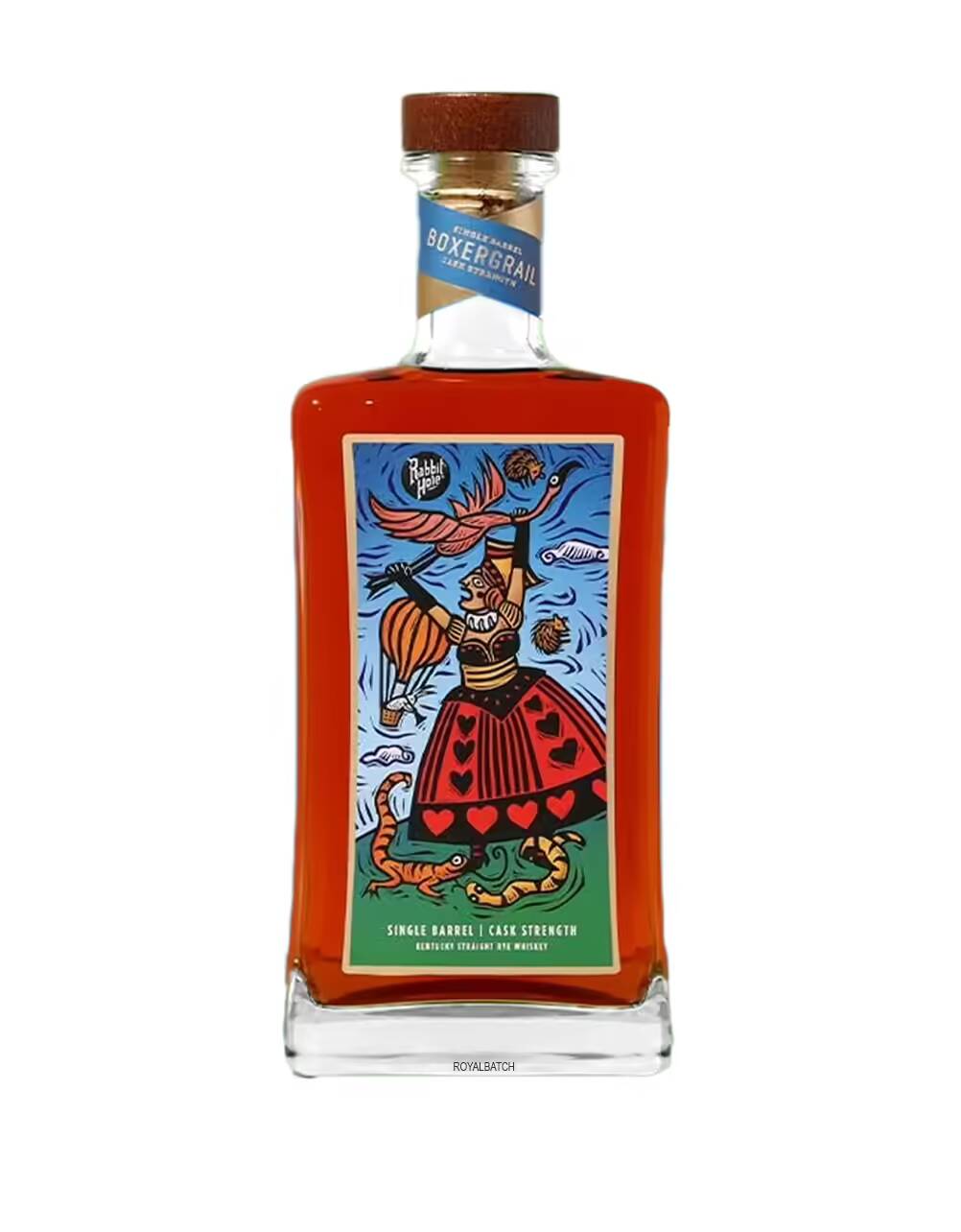 Rabbit Hole BoxerGrail Single Barrel Cask Strength QUEEN 2021 Rye Whiskey