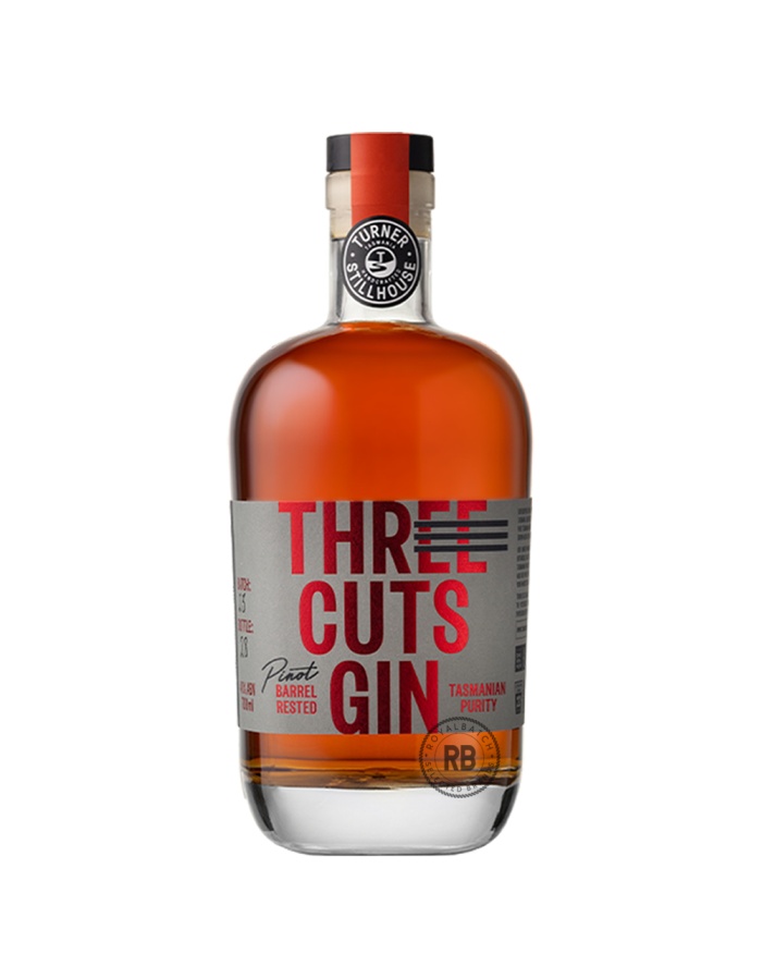 Three Cuts Pinot Barrel Rested Tasmanian Gin