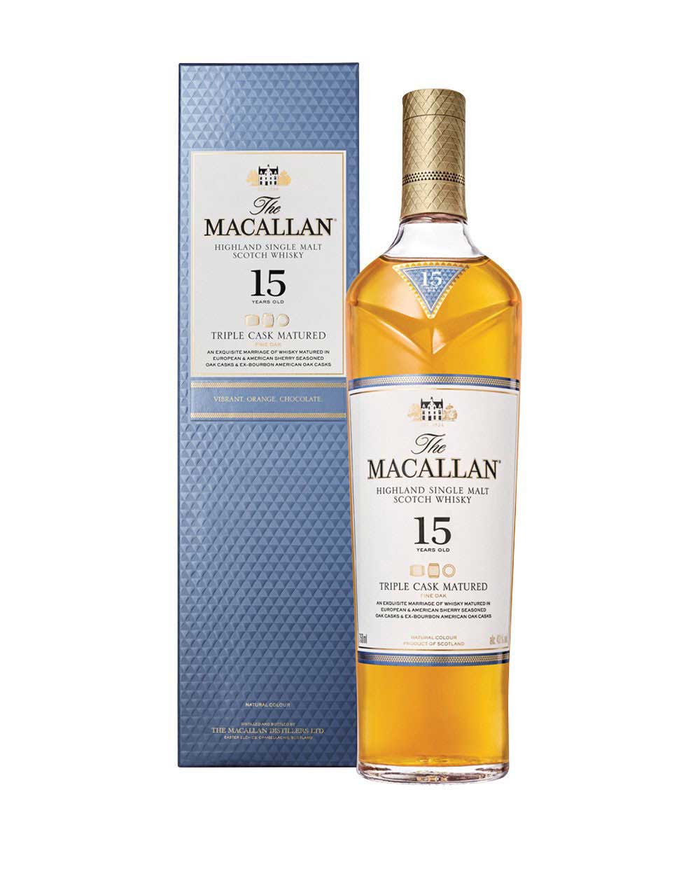 The Macallan Triple Cask Matured 15 Year Old