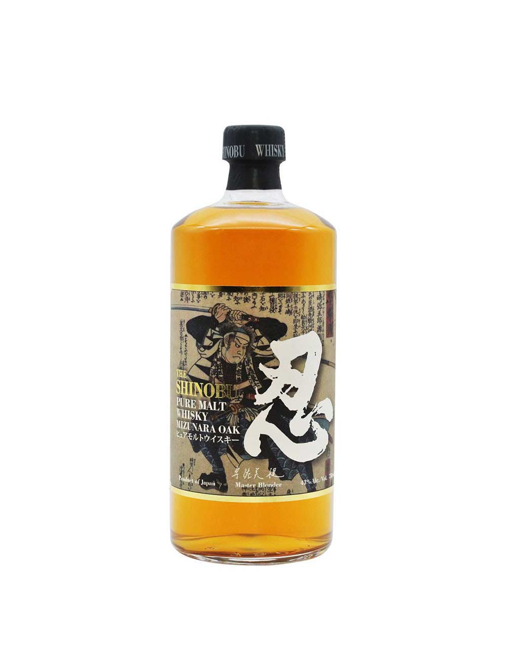 The Shinobu Pure Malt Whisky Mizunara Oak
