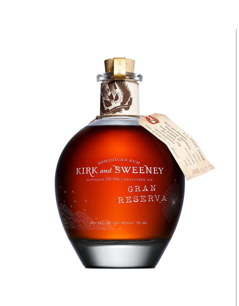 Kirk and Sweeney 18 Year Old Rum