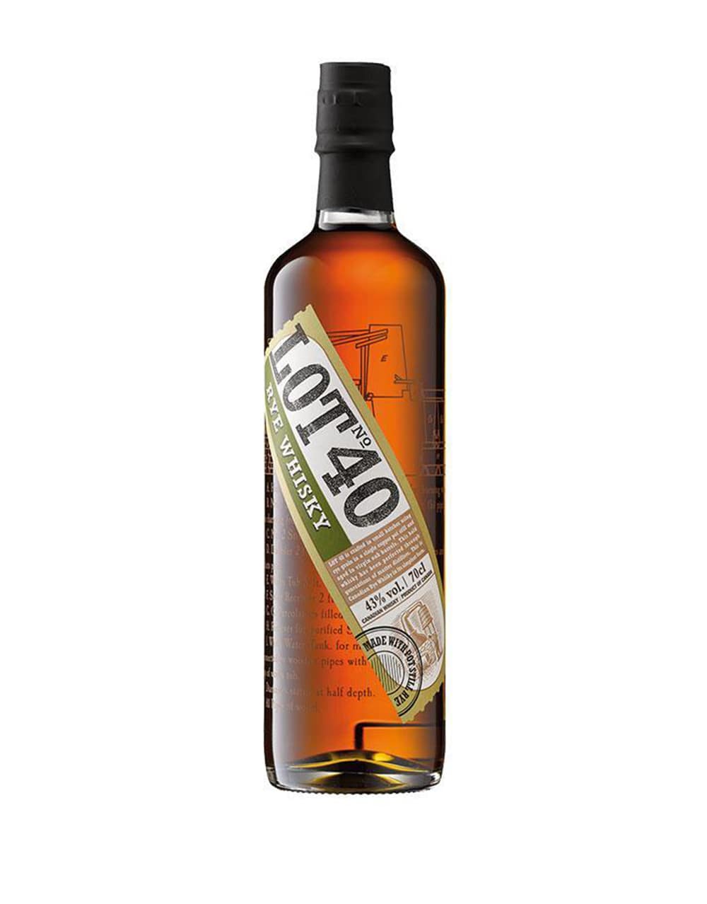 Lot No. 40 Rye Whisky